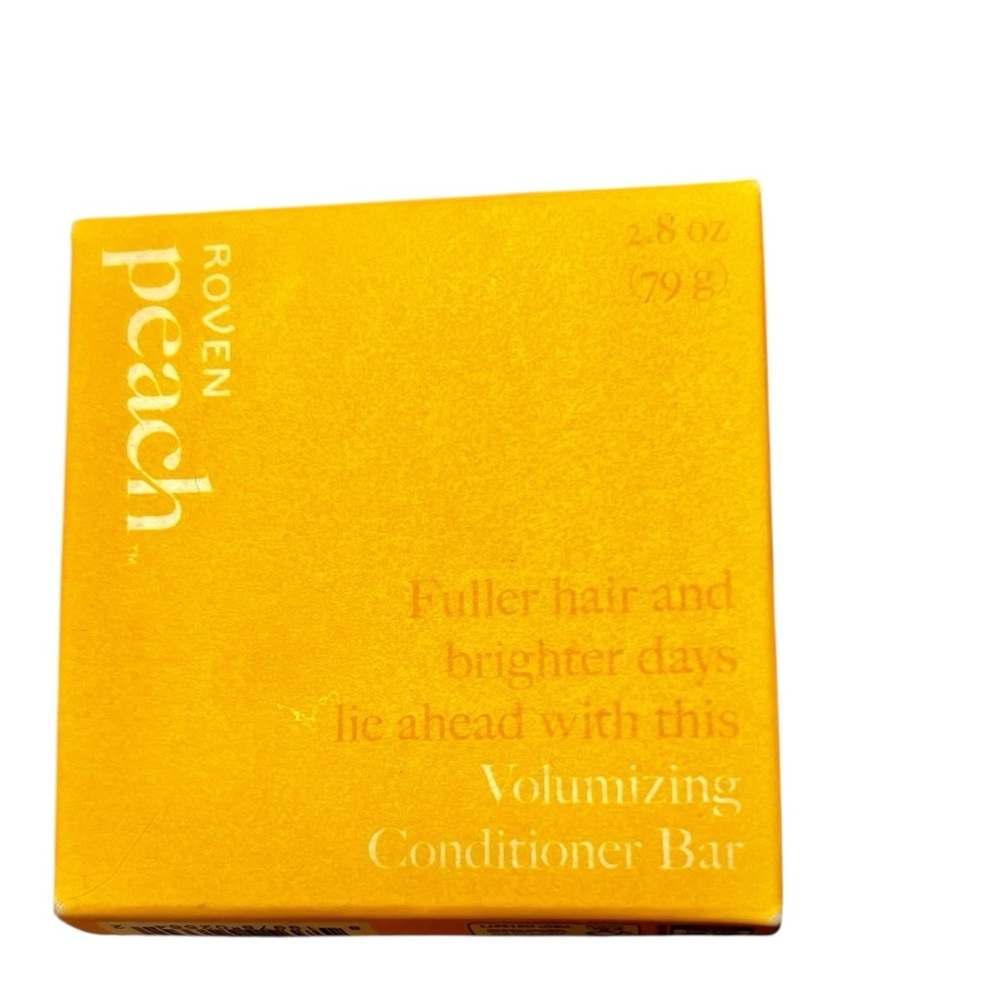 Peach Volumizing Conditioner Bar